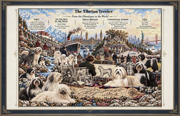 The Tibetan Terrier - From the Himalayas to the World